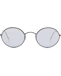 Giorgio Armani - Round-Frame Sunglasses - Lyst
