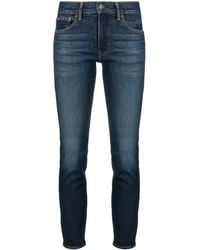 Polo Ralph Lauren - Mid-rise Cropped Jeans - Lyst
