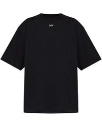 Off-White c/o Virgil Abloh - Logo-Print Arrows Motif T-Shirt - Lyst