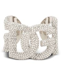Dolce & Gabbana - Pulsera con detalles de cristal DG - Lyst