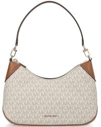MICHAEL Michael Kors - Medium Jet Set Logo Shoulder Bag - Lyst