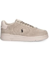 Polo Ralph Lauren - Baskets Master Ct Rib À Logo Brodé Et Empiècements - Lyst