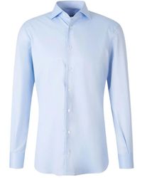 Atelier Munro - Buttoned Ribbed Dress Shirt - Lyst