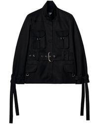 Off-White c/o Virgil Abloh - Co Cargo Jacke Mit Gürtel - Lyst