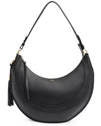 Lancel - Medium Hoboheme Grained-Leather Shoulder Bag - Lyst
