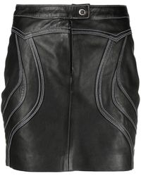 Each x Other - Leather Mini Skirt - Lyst