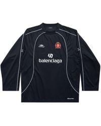 Balenciaga - Camiseta Soccer de manga larga - Lyst