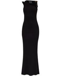 Versace Jeans Couture - Maxikleid mit Cut-Out - Lyst