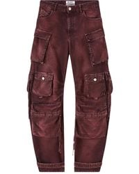 The Attico - Fern Cargo Jeans - Lyst