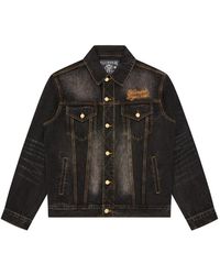 BBCICECREAM - Script Cord Collar Embroidered Denim Jacket - Lyst