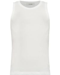 Entire studios - Mouwloze Tanktop Met Geribbelde Afwerking - Lyst