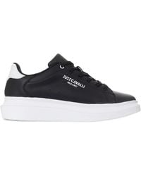 Just Cavalli - Logo-Print Sneakers - Lyst