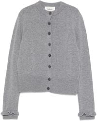Ba&sh - Ruffled-Cuff Button-Up Cardigan - Lyst