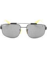 Ray-Ban - Double-Bridge Geometric-Frame Sunglasses - Lyst