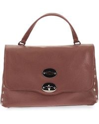 Zanellato - Postina Daily Small Hammered-Leather Tote Bag - Lyst