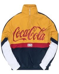 Kith - X Coca Cola Giacca A Vento Con Mezza Zip - Lyst