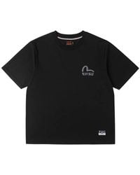 Evisu - Logo-Embroidered T-Shirt - Lyst