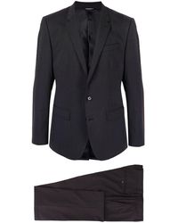 Dolce & Gabbana Two-button Classic Suit - Black