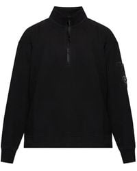 C.P. Company - Lens-Detail Quarter-Zip Sweater - Lyst