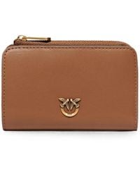 Pinko - Love Birds Leather Wallet - Lyst