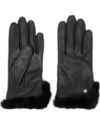UGG - Leather Vent Gloves - Lyst