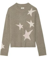 Zadig & Voltaire - Markuz Star-Detail Sweater - Lyst