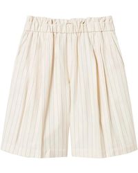 Twinset - ストライプ ショートパンツ - Lyst