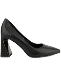 Linda Baumann - Pointed-Toe Sculptural-Heel Pumps - Lyst
