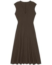 FRAME - Studio V-Neck Dress - Lyst