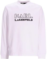 Karl Lagerfeld - ロゴ スウェットシャツ - Lyst