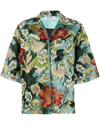 Richard Quinn Jas Verfraaid Met Kralen - Groen