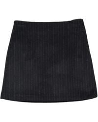 A.P.C. - Pinstripe-Pattern Skirt - Lyst