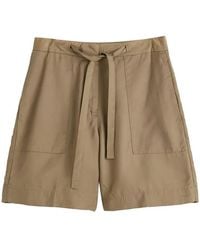 GANT - Shorts Met Gestrikte Taille - Lyst