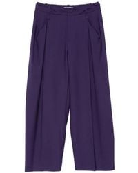Issey Miyake - Pleated Wide-Leg Trousers - Lyst