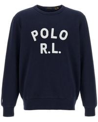 Polo Ralph Lauren - Logo-Patch Crew-Neck Sweater - Lyst