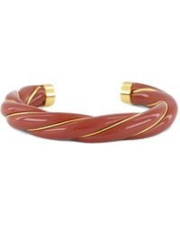 Aurelie Bidermann - Diana Twisted Cuff Bracelet - Lyst