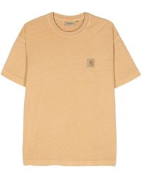 Carhartt - Nelson T-Shirt mit Logo-Patch - Lyst