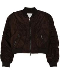 Gestuz - Chaqueta bómber corta con cremallera - Lyst