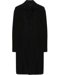Balenciaga - Kick-Collar Shirt Dress - Lyst