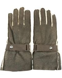 Polo Ralph Lauren - Utility Icons Shearling-Trim Gloves - Lyst