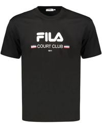 Fila - Doccia Cotton T-Shirt - Lyst