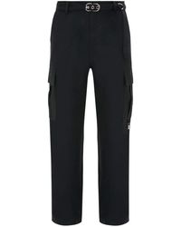JW Anderson - Belted Padlock Cargo Trousers - Lyst
