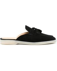 SCAROSSO - Lucrezia Suede Mules - Lyst