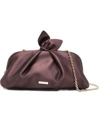 Aquazzura - リボン チェーン クラッチバッグ - Lyst