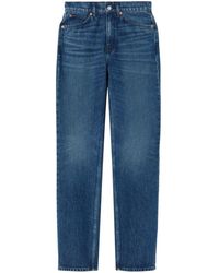RE/DONE - 70's High-waist Straight-leg Jeans - Lyst