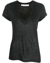 IRO - V-neck Short-sleeve T-shirt - Lyst