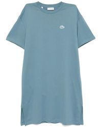 Lacoste - Cotton-Jersey T-Shirt Dress - Lyst