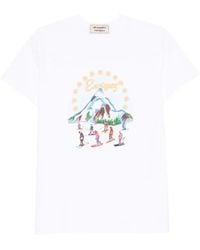 ALESSANDRO ENRIQUEZ - T-Shirt Met Grafische Print - Lyst
