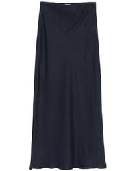 Brunello Cucinelli - Line Blend Long Skirt - Lyst
