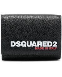 DSquared² - Logo-Print Wallet - Lyst
